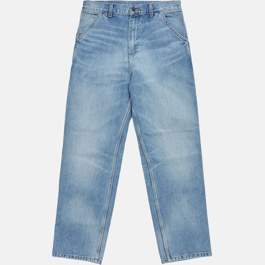 Carhartt WIP Jeans SINGLE KNEE PANT I031245.01WI BLUE LIGHT USED WASH